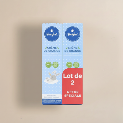 Lot de deux Crèmes de change - COSMOS NATURAL